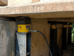 BBPJN Kaltim Ganti Bearing Pad Jembatan Projasam 1, Tingkatkan Keamanan dan Keandalan Struktur