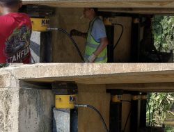 BBPJN Kaltim Ganti Bearing Pad Jembatan Projasam 1, Tingkatkan Keamanan dan Keandalan Struktur