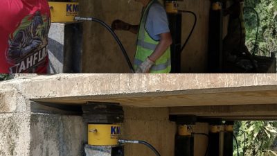 BBPJN Kaltim Ganti Bearing Pad Jembatan Projasam 1, Tingkatkan Keamanan dan Keandalan Struktur