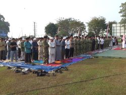 Dihadiri Wali Kota Samarinda, Korem 091/ASN Gelar Salat Istisqa