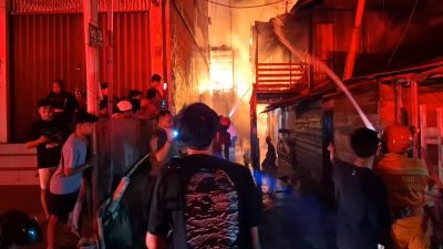 Kebakaran Hanguskan 4 Rumah di Mugirejo Samarinda