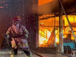 5 Bangunan di Samarinda Ludes Terbakar, Diduga Korsleting