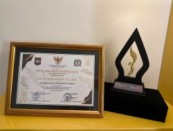 Rudy Raih Penghargaan LPM RI atas Dedikasi Pemberdayaan Masyarakat