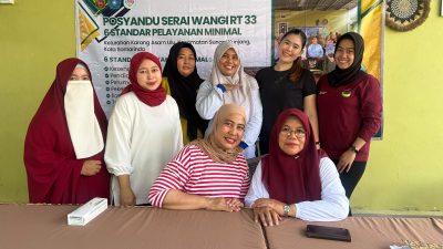 Posyandu RT 33 Samarinda Edukasi Anti Korupsi Kerjasama dengan Inspektorat