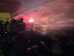 Api Lahap Bangsalan di Palaran Samarinda