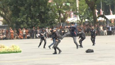 Tim URC Polda Kaltim Gelar Simulasi Kejar Pejambret