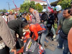 Kecelakaan Maut di Jalan Poros Pelita VI Sambutan, 1 Pengendara Motor Meninggal di Tempat