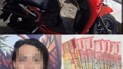 Tinggalkan Rumah Tanpa Dikunci, Motor dan Uang Rp1,5 Juta Dibawa Kabur Teman Sendiri