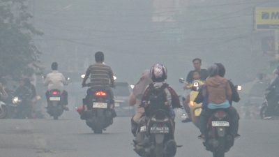 Kabut Asap Tebal Makin Selimuti Samarinda