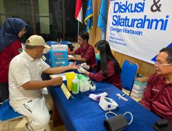PWI Kaltim Gelar Family Gathering, Ada Jalan Sehat, Donor Darah hingga Pangan Murah