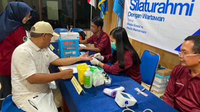 PWI Kaltim Gelar Family Gathering, Ada Jalan Sehat, Donor Darah hingga Pangan Murah