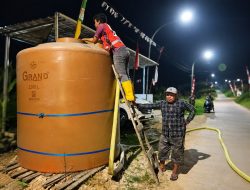 Warga Bayur Samarinda yang Gunakan Irigasi dapat Bantuan Air Bersih