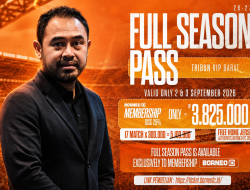 Borneo FC Buka Full Season Pass 2026/2027, Bisa Custom Nomor Kursi