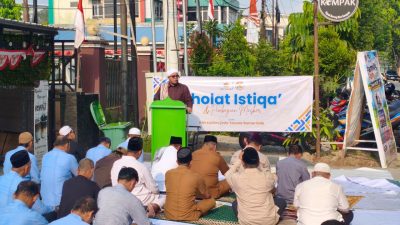 Kemarau Panjang, PWI Kaltim Gelar Salat Istisqa dan Ajak Warga Waspadai Karhutla