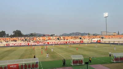 Skor 0-0 Warnai Babak Pertama Borneo vs Bali United