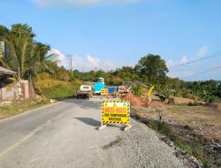 Preservasi Jalan Gn Tabur-Usiran Dikebut, BBPJN Kaltim Imbau Pengendara Waspada