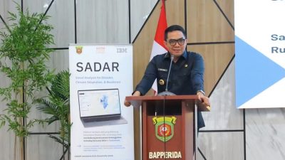 Samarinda Luncurkan SADAR Berbasis AI, Perkuat Mitigasi Banjir dan Risiko Perkotaan