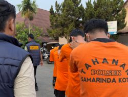 Komplotan Begal Modus Kencan Fiktif di Samarinda Berhasil Diringkus