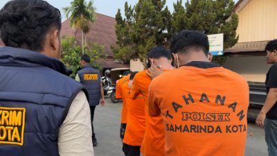 Komplotan Begal Modus Kencan Fiktif di Samarinda Berhasil Diringkus