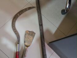 Cemburu, Petani di Samarinda Bacok Tetangga Pake Dodos dan Celurit
