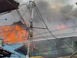 12 Rumah di Samarinda Ludes Terbakar, Satu Warga Alami Luka Bakar