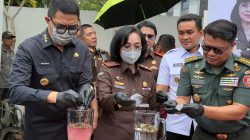 Kejati Kaltim Gelar Pemusnahan Barang Bukti dari 1.146 Perkara