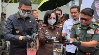 Kejati Kaltim Gelar Pemusnahan Barang Bukti dari 1.146 Perkara