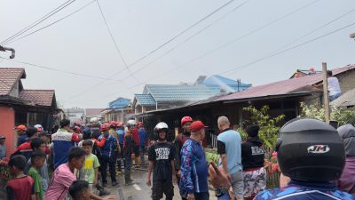 Rumah Sewaan di PKL Samarinda Ludes Terbakar