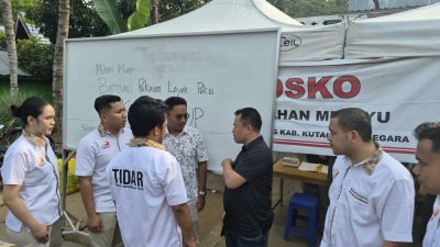 TIDAR Kaltim Salurkan Bantuan Korban Kebakaran di Tenggarong, Khomaruzzaman: Kami Ingin Hadir untuk Masyarakat